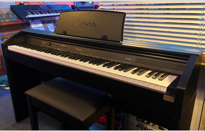Display Model Casio PX760 Satin Black Digital Piano - Complete Package (SN:922EDC589176440) - Image 5